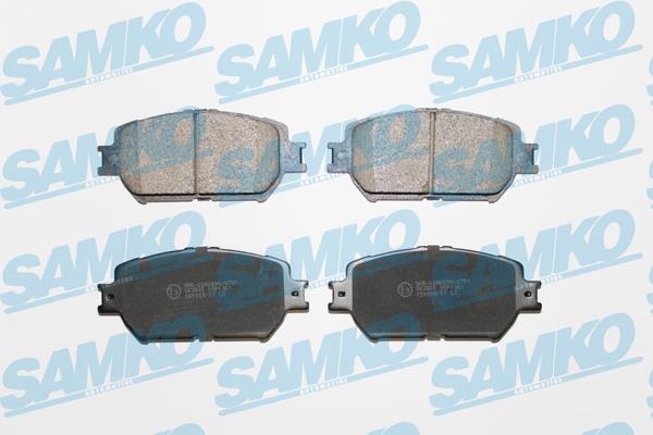 Samko 5SP1361 Гальмівні колодки, комплект 5SP1361: Купити в Україні - Добра ціна на EXIST.UA!