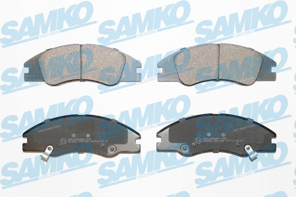 Samko 5SP1349 Гальмівні колодки, комплект 5SP1349: Приваблива ціна - Купити в Україні на EXIST.UA!