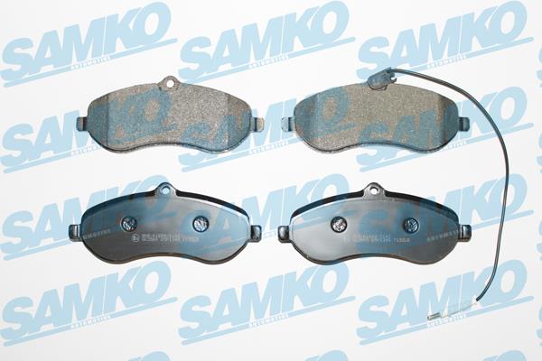 Samko 5SP1348 Гальмівні колодки, комплект 5SP1348: Купити в Україні - Добра ціна на EXIST.UA!