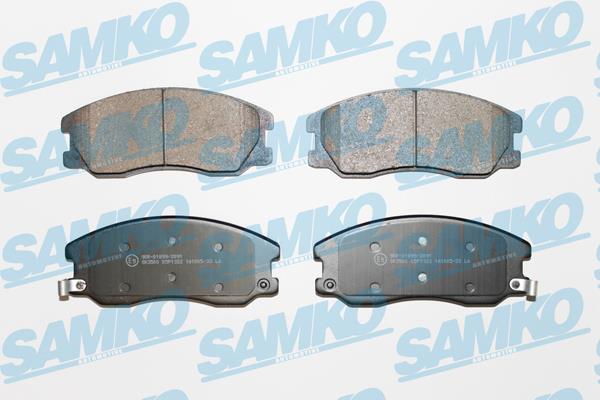 Samko 5SP1322 Гальмівні колодки, комплект 5SP1322: Купити в Україні - Добра ціна на EXIST.UA!