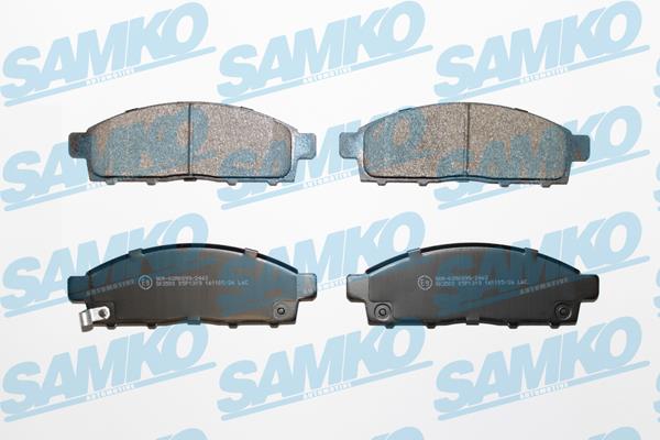 Samko 5SP1319 Гальмівні колодки, комплект 5SP1319: Купити в Україні - Добра ціна на EXIST.UA!