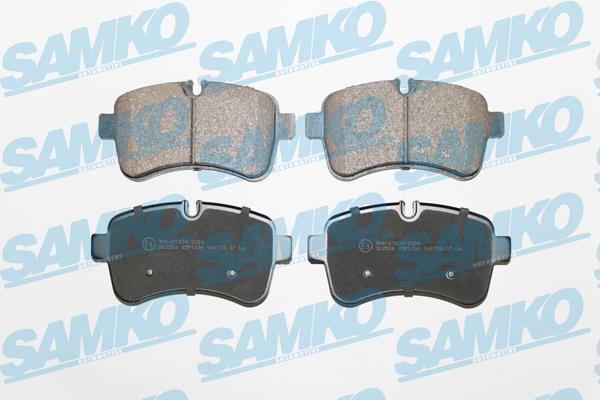 Samko 5SP1296 Гальмівні колодки, комплект 5SP1296: Купити в Україні - Добра ціна на EXIST.UA!