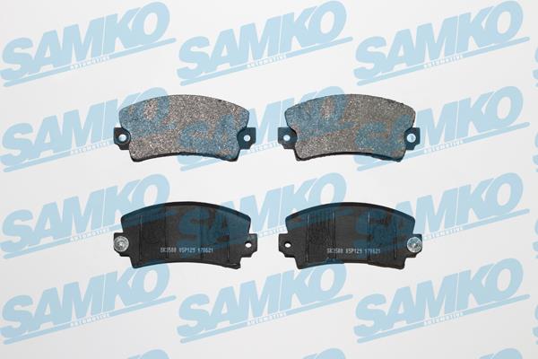 Samko 5SP129 Гальмівні колодки, комплект 5SP129: Купити в Україні - Добра ціна на EXIST.UA!