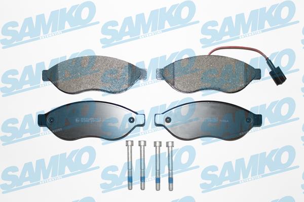 Samko 5SP1287 Гальмівні колодки, комплект 5SP1287: Купити в Україні - Добра ціна на EXIST.UA!