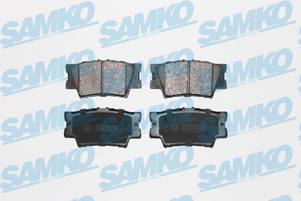 Samko 5SP1281 Гальмівні колодки, комплект 5SP1281: Купити в Україні - Добра ціна на EXIST.UA!