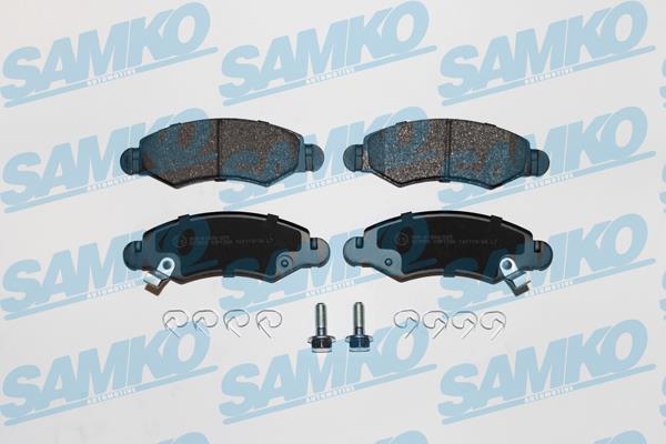 Samko 5SP1280 Гальмівні колодки, комплект 5SP1280: Купити в Україні - Добра ціна на EXIST.UA!