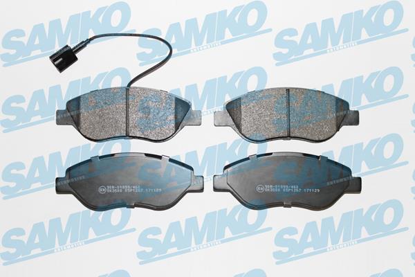 Samko 5SP1267 Гальмівні колодки, комплект 5SP1267: Купити в Україні - Добра ціна на EXIST.UA!