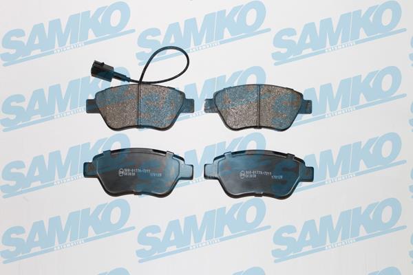 Samko 5SP1266 Гальмівні колодки, комплект 5SP1266: Купити в Україні - Добра ціна на EXIST.UA!