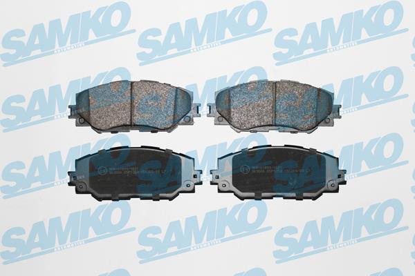 Samko 5SP1258 Гальмівні колодки, комплект 5SP1258: Купити в Україні - Добра ціна на EXIST.UA!