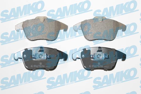 Samko 5SP1255 Гальмівні колодки, комплект 5SP1255: Приваблива ціна - Купити в Україні на EXIST.UA!