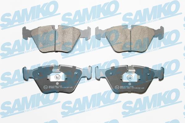 Samko 5SP1251 Гальмівні колодки, комплект 5SP1251: Купити в Україні - Добра ціна на EXIST.UA!