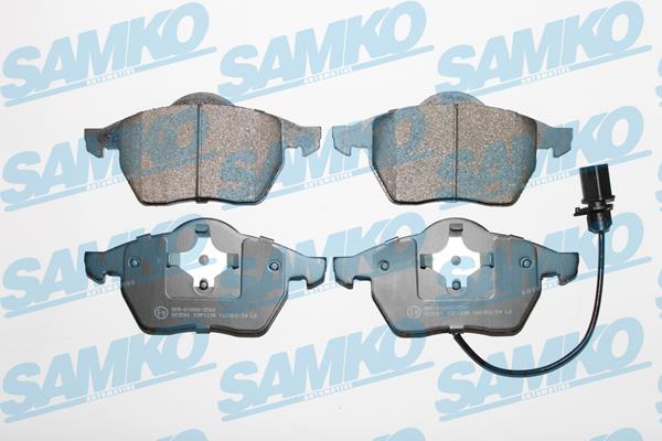 Samko 5SP1238 Гальмівні колодки, комплект 5SP1238: Купити в Україні - Добра ціна на EXIST.UA!