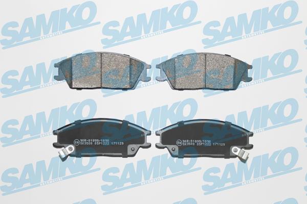 Samko 5SP1222 Гальмівні колодки, комплект 5SP1222: Приваблива ціна - Купити в Україні на EXIST.UA!