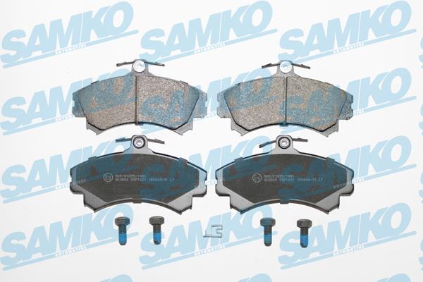 Samko 5SP1221 Гальмівні колодки, комплект 5SP1221: Купити в Україні - Добра ціна на EXIST.UA!
