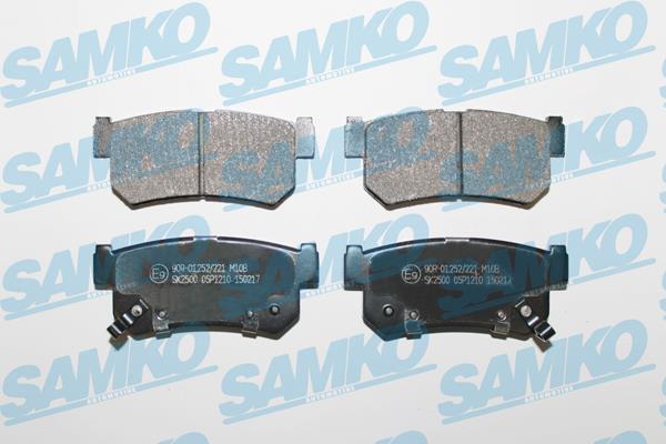 Samko 5SP1210 Гальмівні колодки, комплект 5SP1210: Купити в Україні - Добра ціна на EXIST.UA!