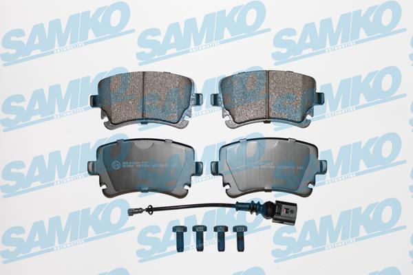 5SP1206 Samko Тормозные колодки дисковые, комплект