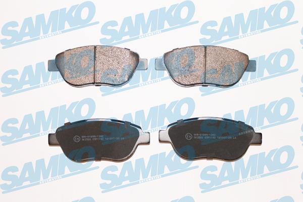 Samko 5SP1192 Гальмівні колодки, комплект 5SP1192: Купити в Україні - Добра ціна на EXIST.UA!