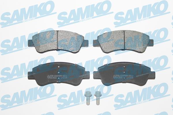 Samko 5SP1188 Гальмівні колодки, комплект 5SP1188: Приваблива ціна - Купити в Україні на EXIST.UA!
