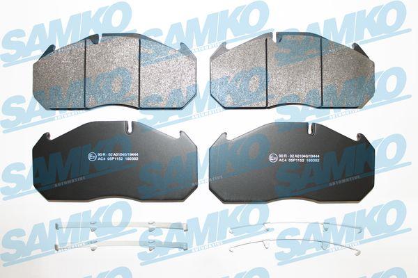 Samko 5SP1152 Гальмівні колодки, комплект 5SP1152: Купити в Україні - Добра ціна на EXIST.UA!