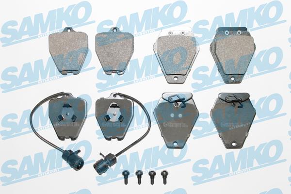 Samko 5SP1118 Гальмівні колодки, комплект 5SP1118: Купити в Україні - Добра ціна на EXIST.UA!
