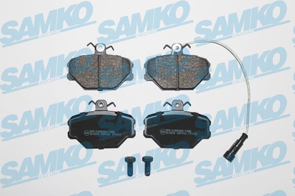 Samko 5SP102 Гальмівні колодки, комплект 5SP102: Купити в Україні - Добра ціна на EXIST.UA!