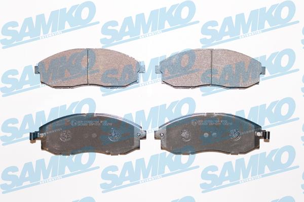 5SP1015 Samko Тормозные колодки дисковые, комплект