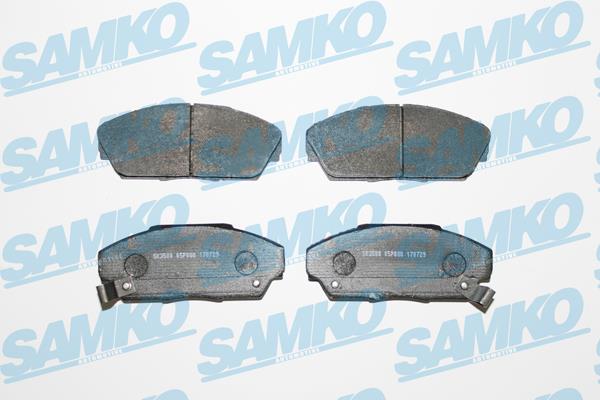 Samko 5SP080 Гальмівні колодки, комплект 5SP080: Купити в Україні - Добра ціна на EXIST.UA!