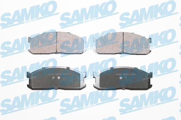 Samko 5SP039 Гальмівні колодки, комплект 5SP039: Купити в Україні - Добра ціна на EXIST.UA!