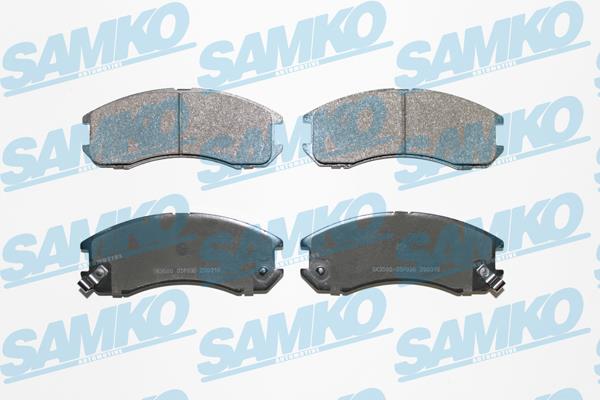 Samko 5SP036 Гальмівні колодки, комплект 5SP036: Купити в Україні - Добра ціна на EXIST.UA!