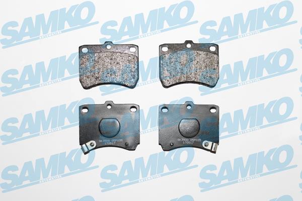 Samko 5SP035 Гальмівні колодки, комплект 5SP035: Купити в Україні - Добра ціна на EXIST.UA!