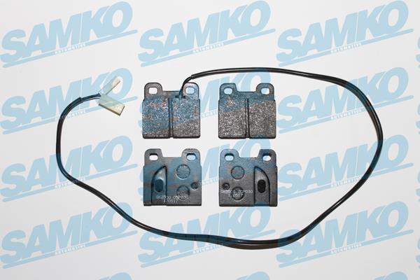 Samko 5SP030 Гальмівні колодки, комплект 5SP030: Купити в Україні - Добра ціна на EXIST.UA!