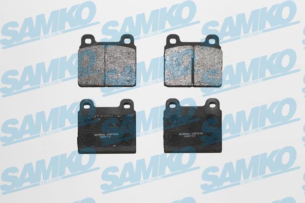 Samko 5SP026 Гальмівні колодки, комплект 5SP026: Купити в Україні - Добра ціна на EXIST.UA!