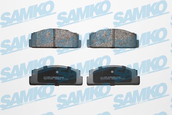 Samko 5SP003 Гальмівні колодки, комплект 5SP003: Купити в Україні - Добра ціна на EXIST.UA!