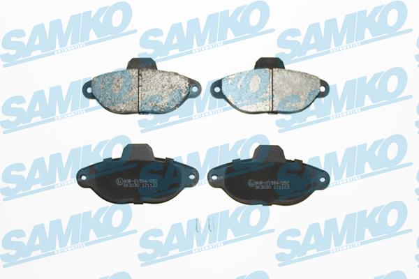 Samko 5SP483 Гальмівні колодки, комплект 5SP483: Купити в Україні - Добра ціна на EXIST.UA!