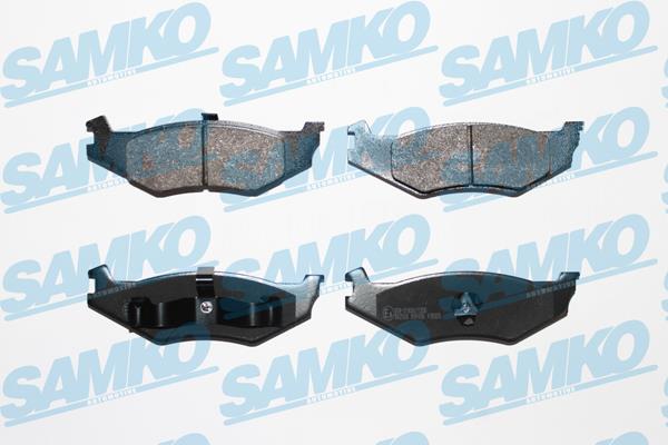 Samko 5SP456 Гальмівні колодки, комплект 5SP456: Приваблива ціна - Купити в Україні на EXIST.UA!