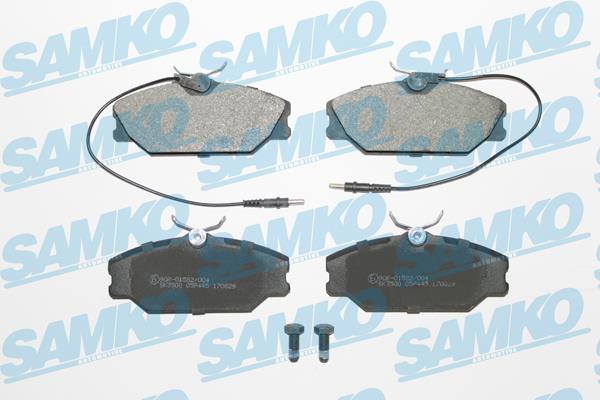 Samko 5SP445 Гальмівні колодки, комплект 5SP445: Приваблива ціна - Купити в Україні на EXIST.UA!