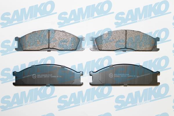 Samko 5SP379 Гальмівні колодки, комплект 5SP379: Купити в Україні - Добра ціна на EXIST.UA!