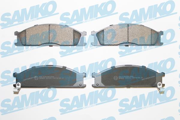 Samko 5SP378 Гальмівні колодки, комплект 5SP378: Купити в Україні - Добра ціна на EXIST.UA!