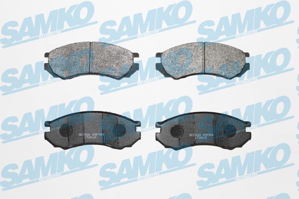 5SP354 Samko Тормозные колодки дисковые, комплект
