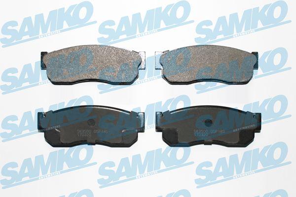 Samko 5SP185 Гальмівні колодки, комплект 5SP185: Купити в Україні - Добра ціна на EXIST.UA!