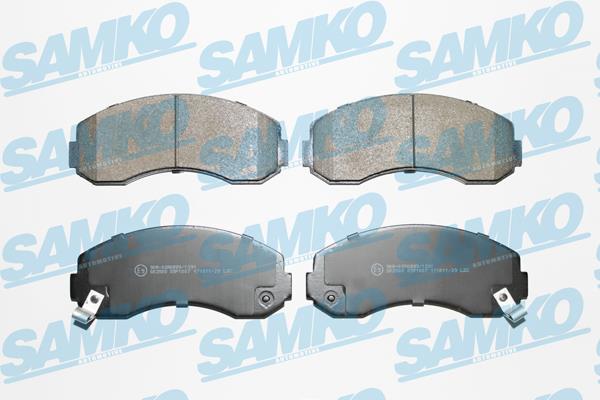 Samko 5SP1007 Гальмівні колодки, комплект 5SP1007: Купити в Україні - Добра ціна на EXIST.UA!
