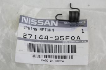 Nissan 27144-95F0A Пружина 2714495F0A: Отличная цена - Купить в Украине на EXIST.UA! 2714495F0A Nissan Пружина