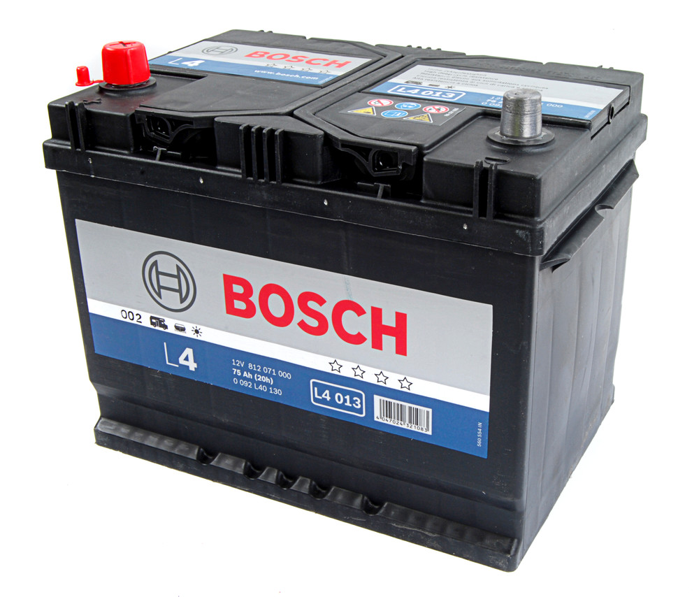 Bosch 0 092 L40 130 Акумулятор Bosch 12В 75Ач А(EN) L+ 0092L40130: Купити в Україні - Добра ціна на EXIST.UA!