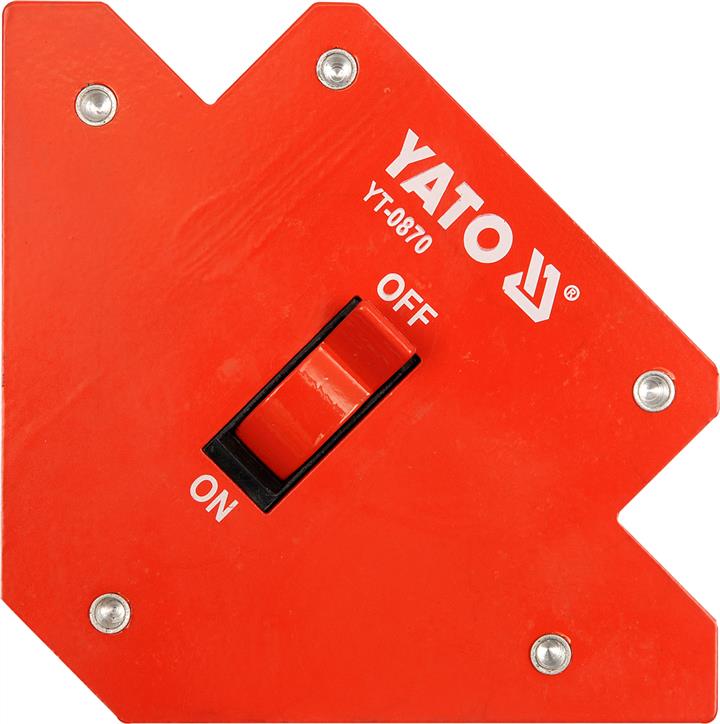 Yato YT-0870 Струбцина магнітна для зварювання 107X160X26 мм YT0870: Купити в Україні - Добра ціна на EXIST.UA!