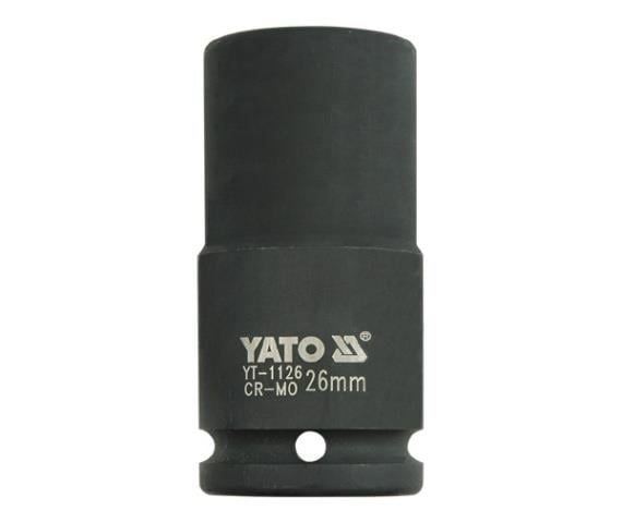 Yato YT-1126 Головка торцева ударна шестигранна подовжена, 26 мм, 3/4" YT1126: Купити в Україні - Добра ціна на EXIST.UA!
