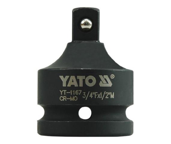 Yato YT-1167 Перехідник ударний 3/4"-1/2" YT1167: Купити в Україні - Добра ціна на EXIST.UA!