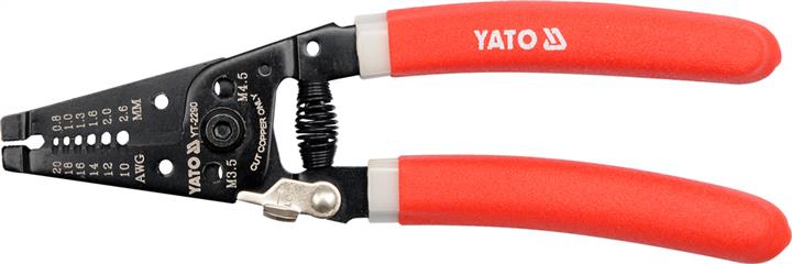 Yato YT-2290 Кліщі для зачистки проводів із кусачками 185мм YT2290: Купити в Україні - Добра ціна на EXIST.UA!