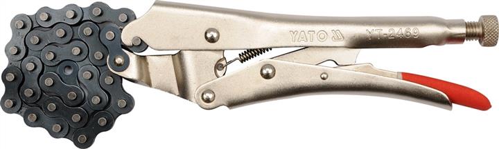 Yato YT-2469 Кліщі затискні з ланцюгом, ланцюг 500 мм YT2469: Купити в Україні - Добра ціна на EXIST.UA!