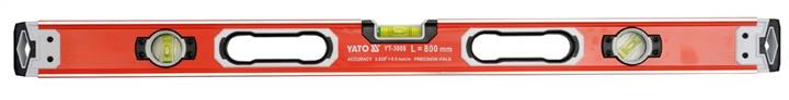 Yato YT-3008 Алюмінієвий рівень: 3 капсули, 800 мм YT3008: Купити в Україні - Добра ціна на EXIST.UA!
