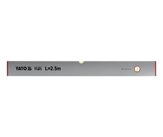 Yato YT-3073 Правило-рівень, 2 колби, 2,5м YT3073: Купити в Україні - Добра ціна на EXIST.UA!